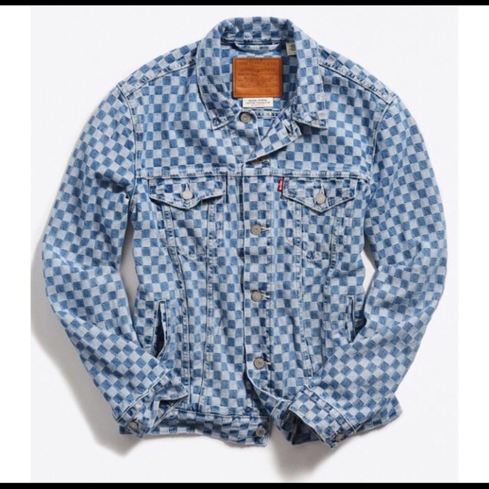 MENS LEVI’S CHECKMATE DENIM JACKET
